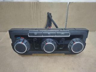 блок управления печки / климат-контроля Volkswagen Golf Plus 2 поколение 2010, 1.6 л., TDi, CAY, дизель, МКПП, черный, хетчбэк 5 дв., передний привод, 3C8907336AB