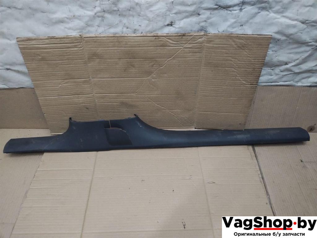 накладка на порог Volkswagen Golf Plus 2 поколение 2010, 1.6 л., TDi, CAY, дизель, МКПП, черный, хетчбэк 5 дв., передний привод, 5M0853371 - фото №1