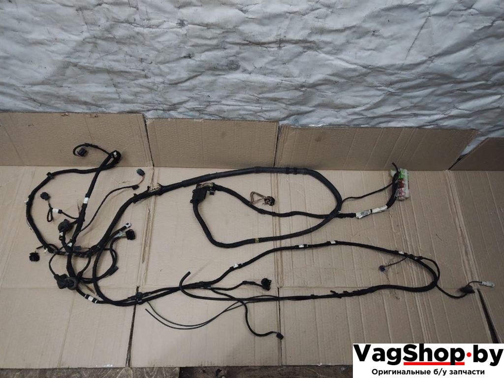 Проводка крышки багажника Audi Q7 4L 2008, 3.0 л., TDi, дизель, АКПП, черный, внедорожник 5 дв., полный привод, 4L0971728AN - фото №1