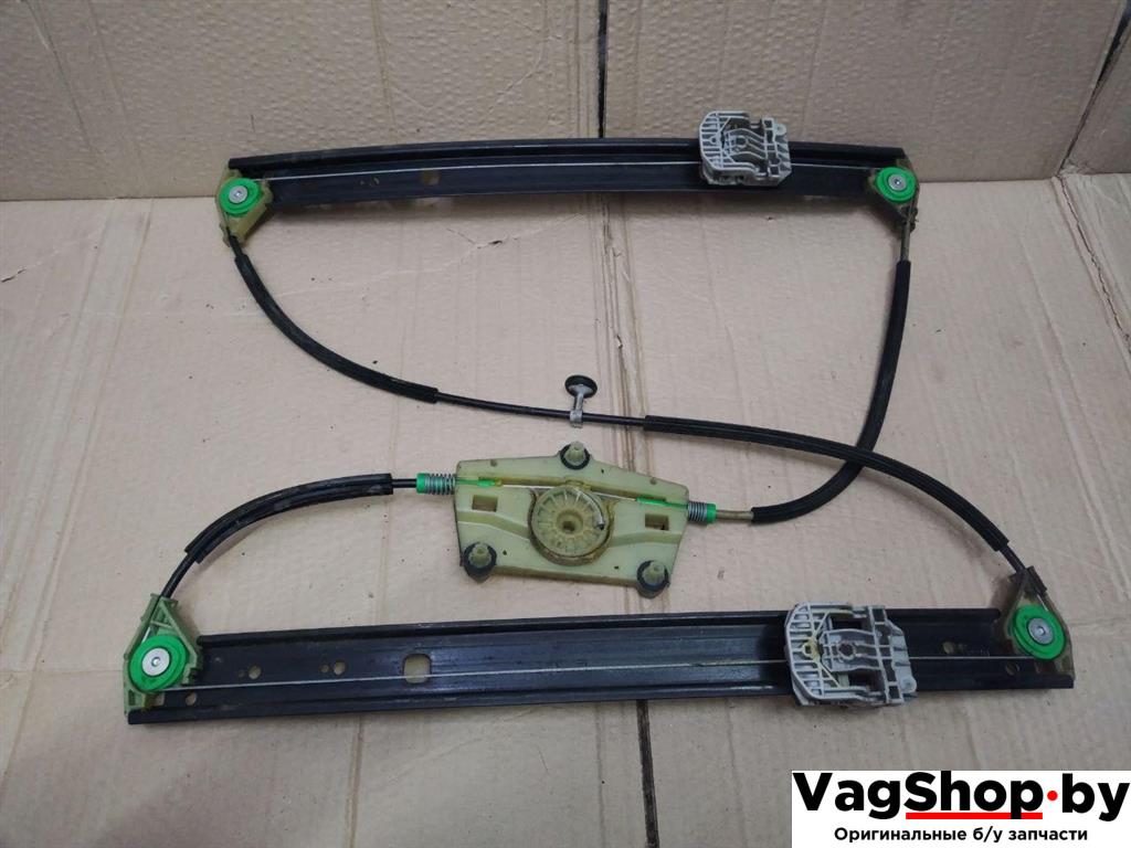 стеклоподъемник электрический задний левый Audi Q7 4L 2008, 3.0 л., TDi, дизель, АКПП, черный, внедорожник 5 дв., полный привод, 4L0839461A - фото №1