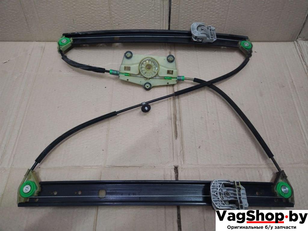 стеклоподъемник электрический задний правый Audi Q7 4L 2008, 3.0 л., TDi, дизель, АКПП, черный, внедорожник 5 дв., полный привод, 4L0839462A - фото №1