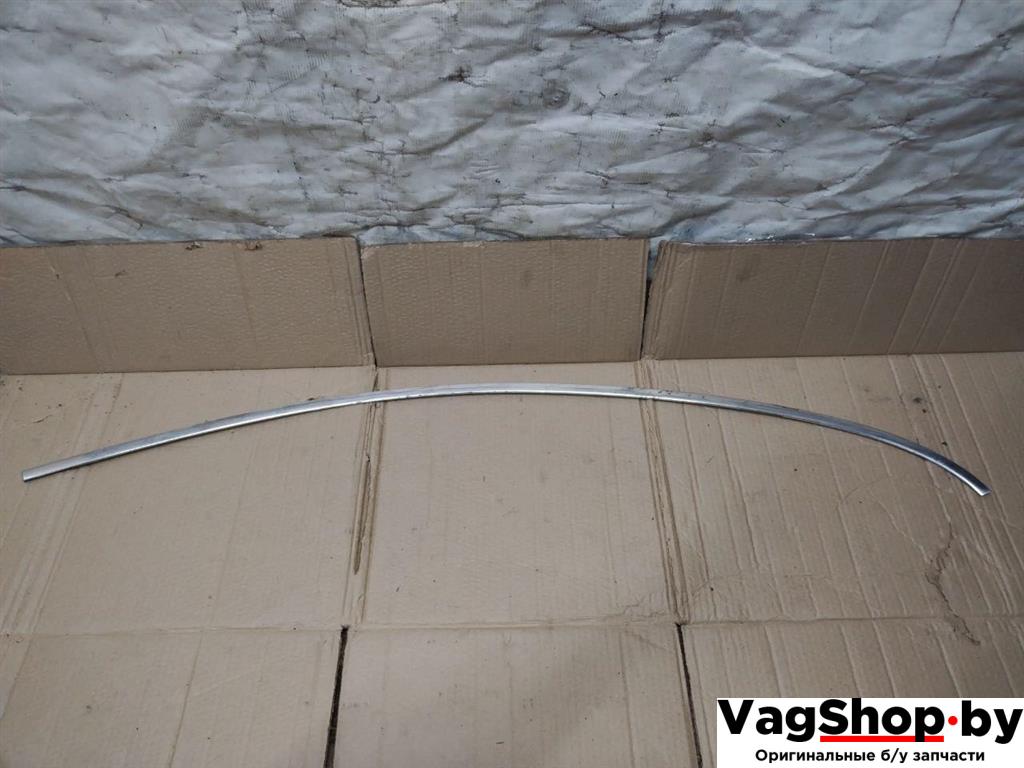 молдинг двери передней правой Audi Q7 4L 2008, 3.0 л., TDi, дизель, АКПП, черный, внедорожник 5 дв., полный привод, 4L0853908F - фото №1