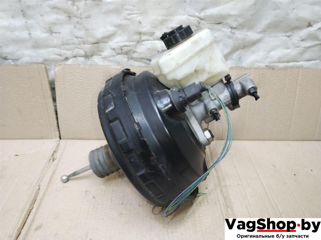 вакуумный усилитель тормозов Audi Q7 4L 2008, 3.0 л., TDi, дизель, АКПП, черный, внедорожник 5 дв., полный привод, 7L6612101J - фото №1