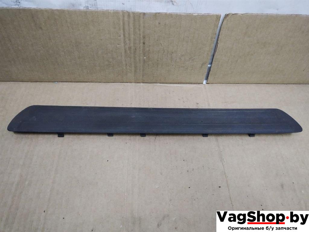 накладка на порог Audi Q7 4L 2008, 3.0 л., TDi, дизель, АКПП, черный, внедорожник 5 дв., полный привод, 4L08537944PK - фото №1