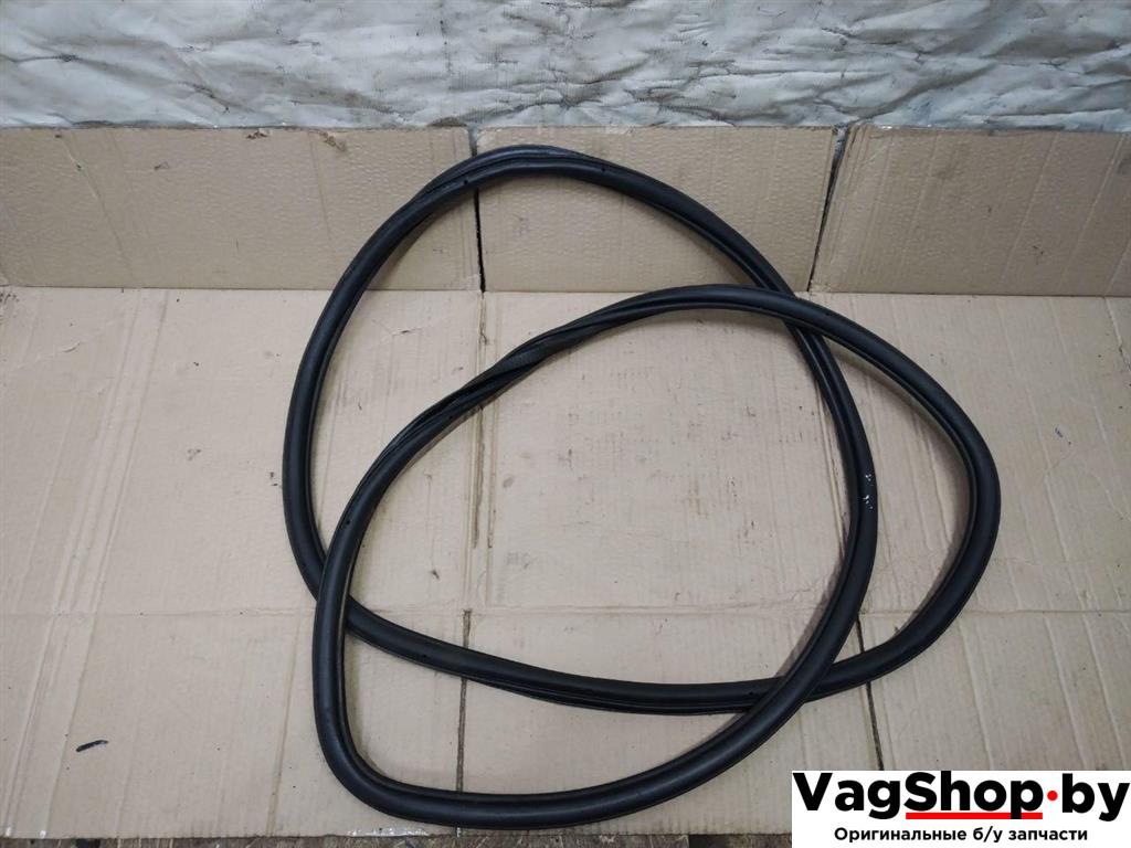 уплотнитель двери Audi Q7 4L 2008, 3.0 л., TDi, дизель, АКПП, черный, внедорожник 5 дв., полный привод, 4L0831721 - фото №1