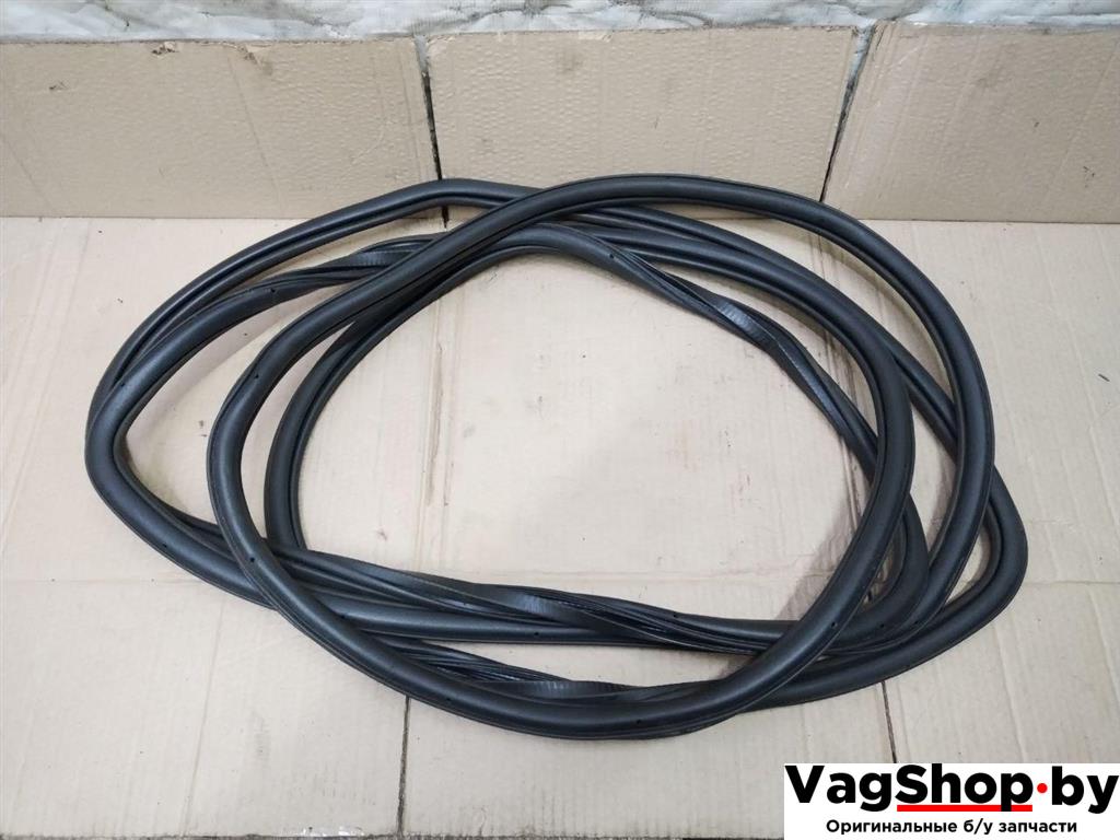 уплотнитель двери Audi Q7 4L 2008, 3.0 л., TDi, дизель, АКПП, черный, внедорожник 5 дв., полный привод, 4L0833721 - фото №1