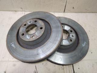 диск тормозной передний Audi A6 4F/C6 [рестайлинг] 2010, 2.7 л., TDi, CAN, дизель, АКПП, черный, седан, передний привод