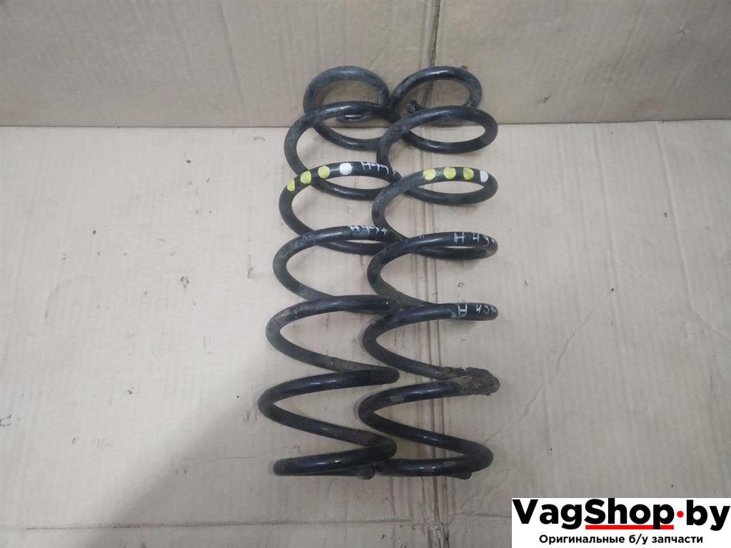 пружина задняя Volkswagen Golf Plus 2 поколение 2010, 1.6 л., TDi, CAY, дизель, АКПП, красный, хетчбэк 5 дв., передний привод - фото №1