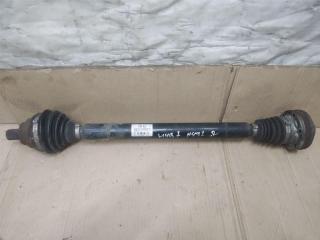 полуось передняя правая (приводной вал, ШРУС) Volkswagen Golf Plus 2 поколение 2010, 1.6 л., TDi, CAY, дизель, АКПП, красный, хетчбэк 5 дв., передний привод, 1K0407272RF