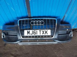 бампер передний Audi Q5 8R 2011, 3.0 л., TDi, CCW, дизель, АКПП, серый, внедорожник 5 дв., полный привод