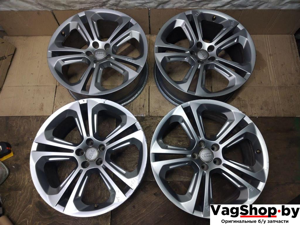 диск литой Audi Q5 8R 2011, 3.0 л., TDi, CCW, дизель, АКПП, серый, внедорожник 5 дв., полный привод, 8R0601025Q - фото №1