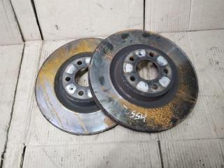 диск тормозной передний Audi Q5 8R 2011, 3.0 л., TDi, CCW, дизель, АКПП, серый, внедорожник 5 дв., полный привод