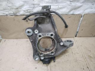 кулак поворотный левый Volkswagen Sharan 2 поколение 2011, 2.0 л., TDi, CFF, дизель, МКПП, черный, минивэн, передний привод, 3C0407257F