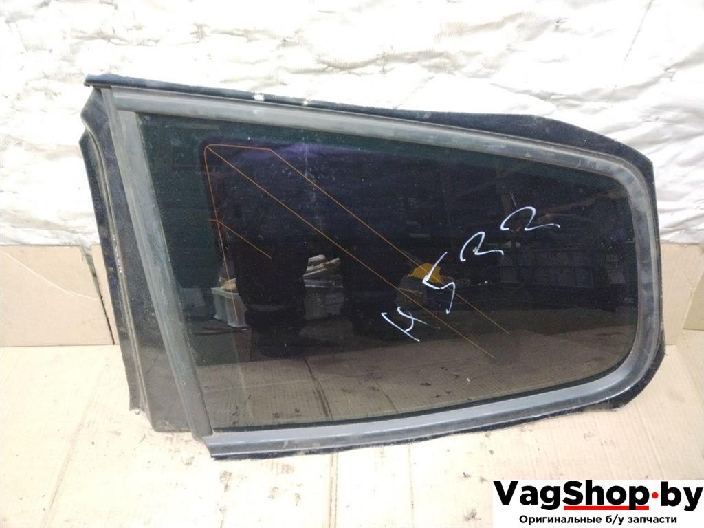 стекло кузовное боковое левое Volkswagen Sharan 2 поколение 2011, 2.0 л., TDi, CFF, дизель, МКПП, черный, минивэн, передний привод - фото №1