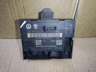 модуль управления двери Volkswagen Sharan 2 поколение 2011, 2.0 л., TDi, CFF, дизель, МКПП, черный, минивэн, передний привод, 7N0959792D, 7N0959792