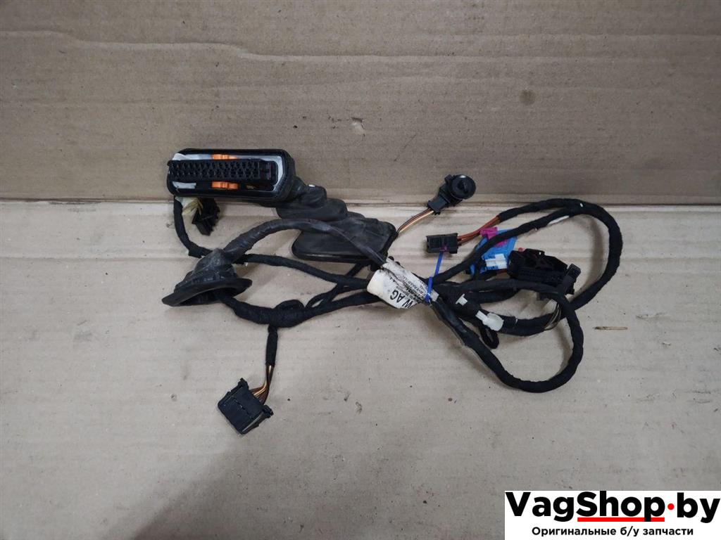 дверная проводка Volkswagen Sharan 2 поколение 2011, 2.0 л., TDi, CFF, дизель, МКПП, черный, минивэн, передний привод, 7N0971120AJ - фото №1