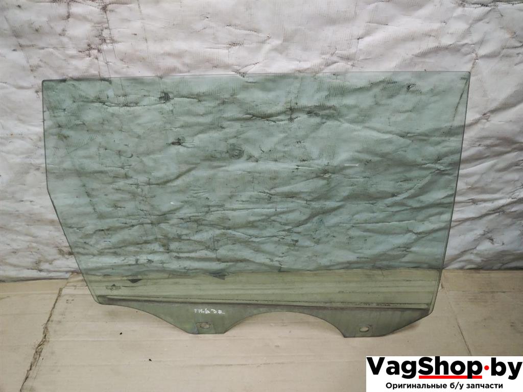 стекло двери задней правой Volkswagen Touareg 1 поколение 2006, 2.5 л., TDi, BAC, дизель, АКПП, синий, внедорожник 5 дв., полный привод - фото №1