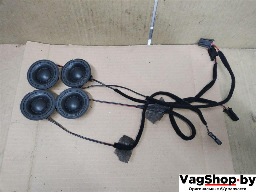 динамик высокочастотный (пищалка) Volkswagen Touareg 1 поколение 2006, 2.5 л., TDi, BAC, дизель, АКПП, синий, внедорожник 5 дв., полный привод, 7L6035415 - фото №1