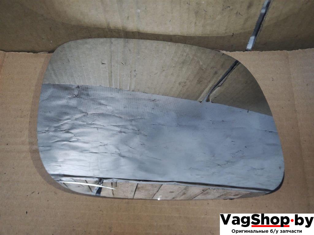 стекло зеркала наружного правого Volkswagen Touareg 1 поколение 2006, 2.5 л., TDi, BAC, дизель, АКПП, синий, внедорожник 5 дв., полный привод - фото №1