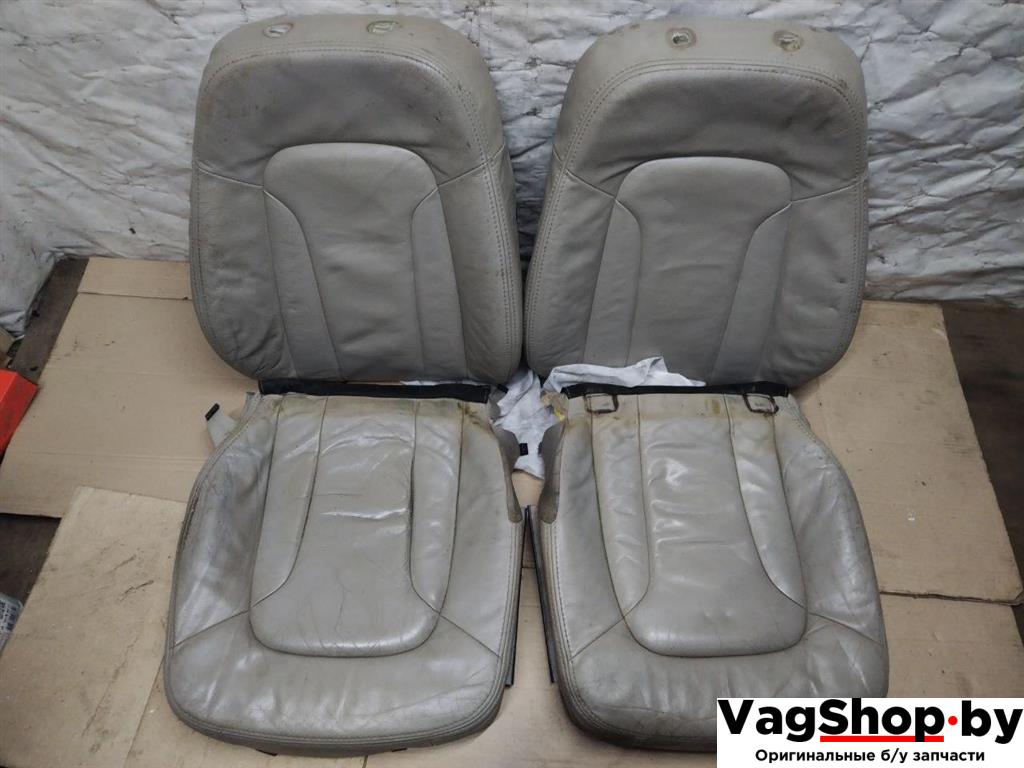 салон (комплект сидений) Audi Q7 4L 2006, 3.0 л., TDi, BUG, дизель, АКПП, синий, внедорожник 5 дв., полный привод - фото №1