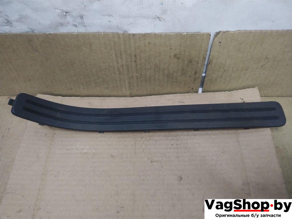 накладка на порог Volkswagen Touareg 1 поколение 2006, 2.5 л., TDi, BAC, дизель, АКПП, синий, внедорожник 5 дв., полный привод, 7L0853793B - фото №1