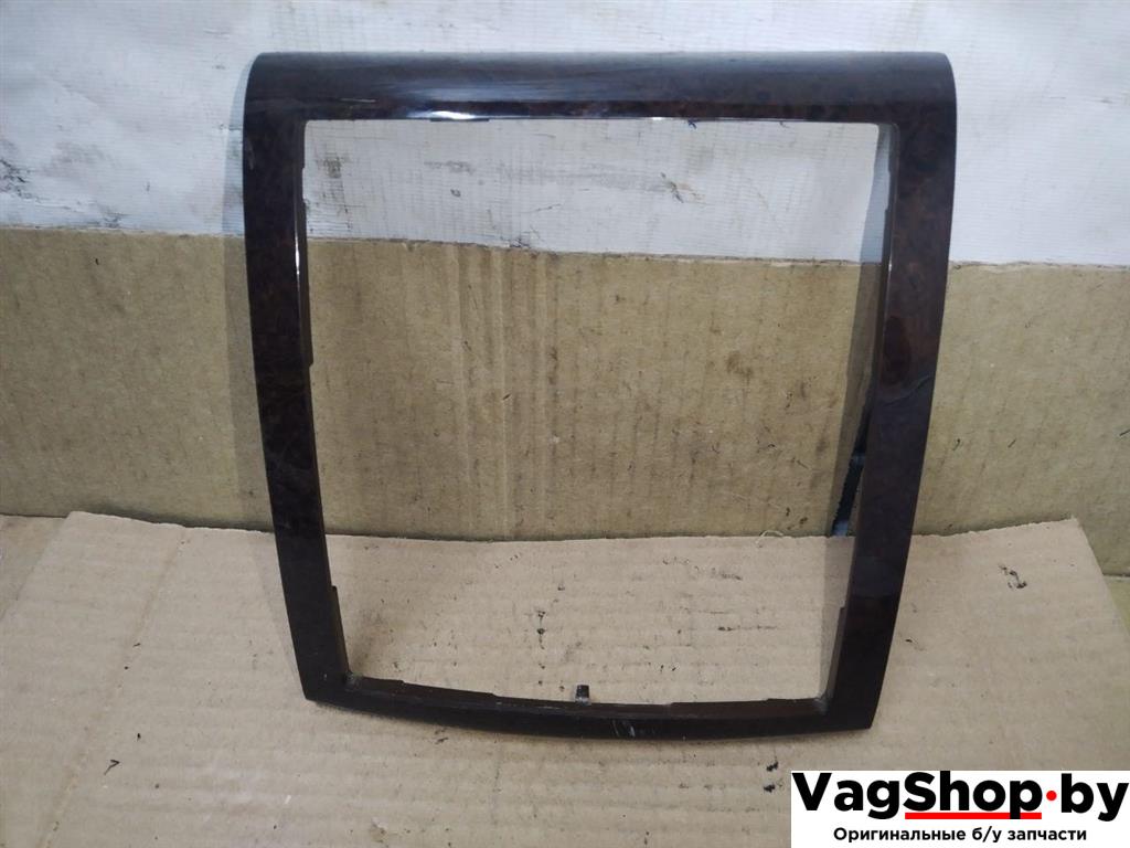 Декоративная накладка центральной консоли Volkswagen Touareg 1 поколение 2006, 2.5 л., TDi, BAC, дизель, АКПП, синий, внедорожник 5 дв., полный привод, 7L6863337E1SG - фото №1