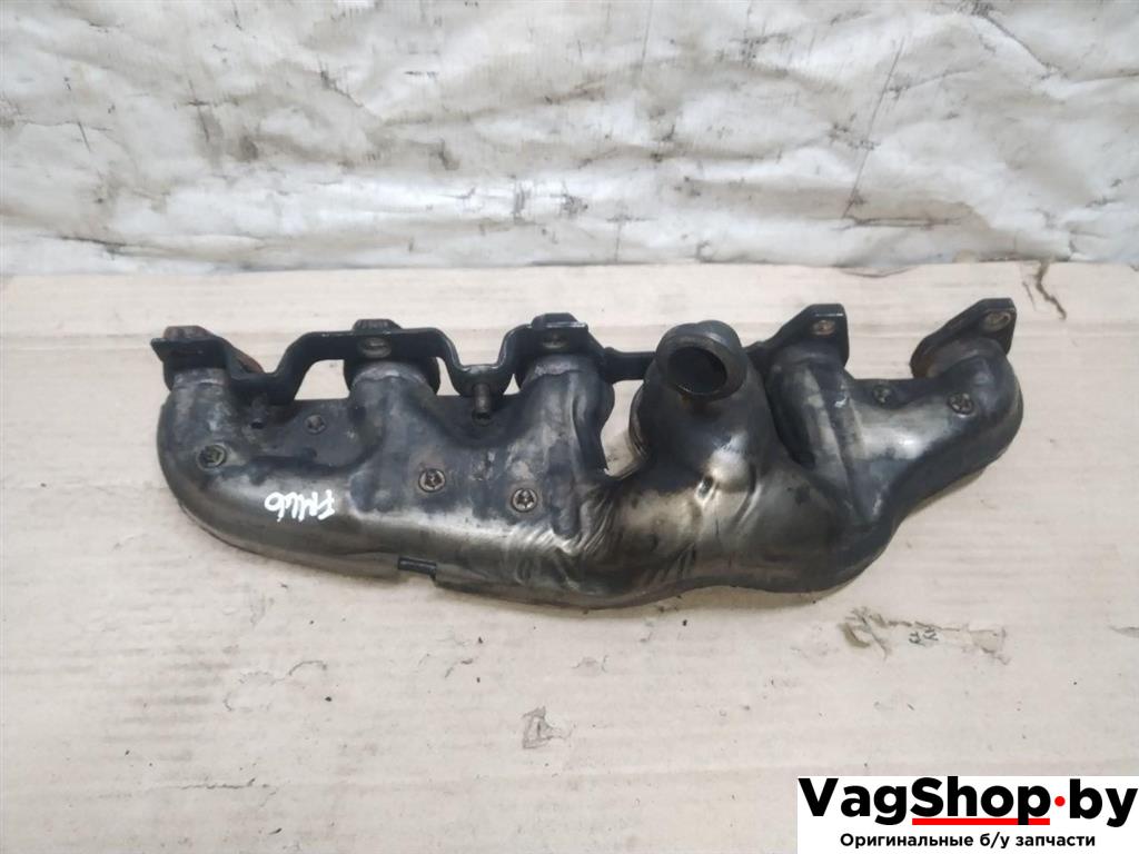коллектор выпускной Volkswagen Touareg 1 поколение 2006, 2.5 л., TDi, BAC, дизель, АКПП, синий, внедорожник 5 дв., полный привод, 070253017 - фото №1