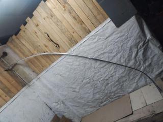 молдинг крыши Audi A6 4F/C6 [рестайлинг] 2009, 2.7 л., TDi, CAN, дизель, МКПП, серебро, универсал, передний привод, 4F9853703D2ZZ, 4F9853704D2ZZ