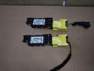 датчик удара Volkswagen Touareg 1 поколение [рестайлинг] 2008, 2.5 л., TDi, BPE, дизель, АКПП, серый, внедорожник 5 дв., полный привод, 7L0909606B