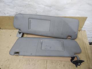 козырек солнцезащитный Volkswagen Touareg 1 поколение [рестайлинг] 2008, 2.5 л., TDi, BPE, дизель, АКПП, серый, внедорожник 5 дв., полный привод, 7L6857551BS3W5, 7L6857552BS3W5