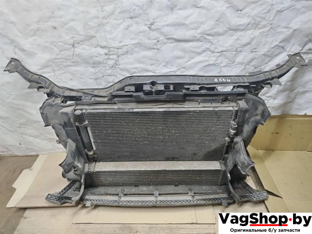 передняя панель крепления облицовки (телевизор) Audi Q5 8R 2009, 2.0 л., TFSI, CDN, бензин, АКПП, черный, внедорожник 5 дв., полный привод, 8R0805594, 8K0121251T - фото №1