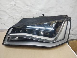 фара левая Audi A8 D4/4H 2011, 3.0 л., TDi, CDT, дизель, АКПП, синий, седан, полный привод, 4H0941003, 4H0907472A