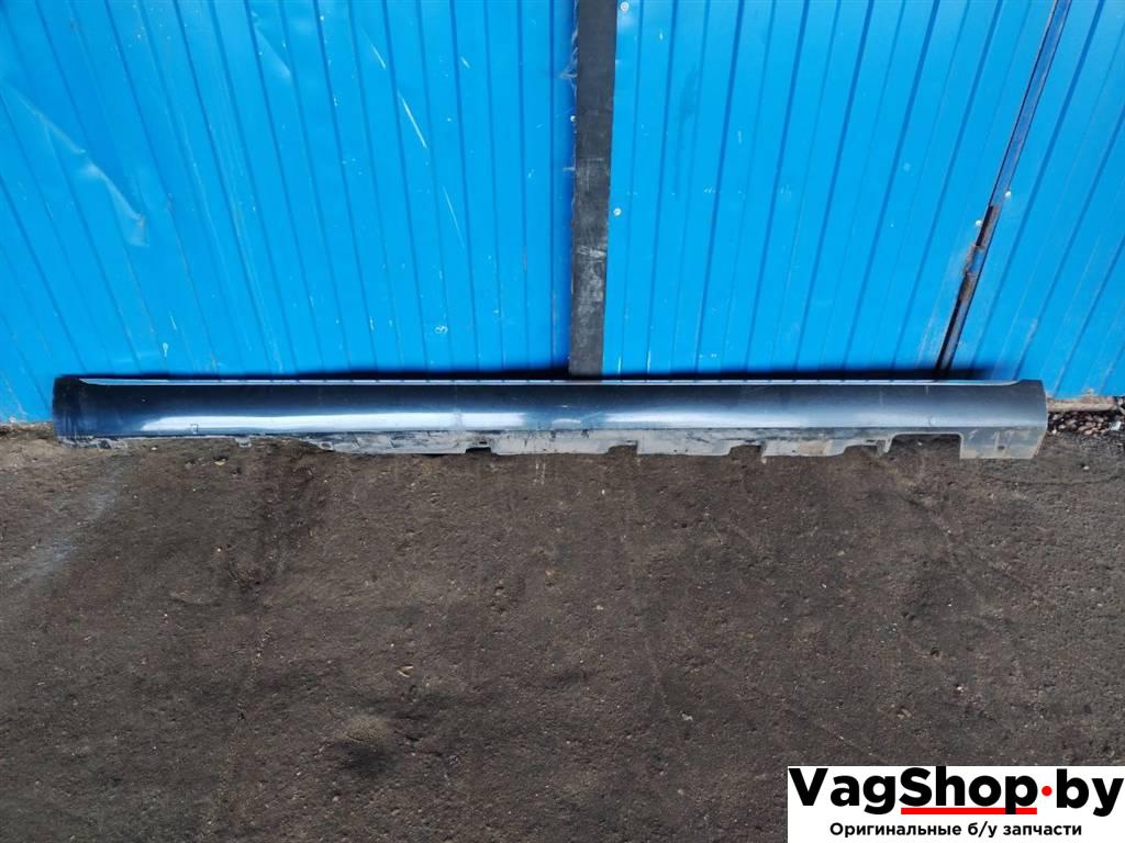 накладка на порог Audi A8 D4/4H 2011, 3.0 л., TDi, CDT, дизель, АКПП, синий, седан, полный привод, 4H0853860D - фото №1