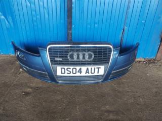 бампер передний Audi A6 4F/C6 2005, 3.0 л., TDi, BMK, дизель, АКПП, синий, седан, полный привод, 4F0807437E