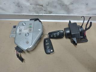 замок зажигания Audi A6 4F/C6 [рестайлинг] 2010, 2.7 л., TDi, CAN, дизель, АКПП, черный, седан, передний привод, 4F0837220R, 4F0905852D, 4F0909135E