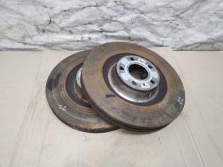 диск тормозной передний Audi A8 D3/4E [2-й рестайлинг] 2008, 4.2 л., FSI, BVJ, бензин, АКПП, серый, седан, полный привод