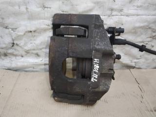 суппорт передний левый Audi A6 Allroad Quattro C6 [рестайлинг] 2009, 3.0 л., TDi, CDY, дизель, АКПП, синий, универсал, полный привод