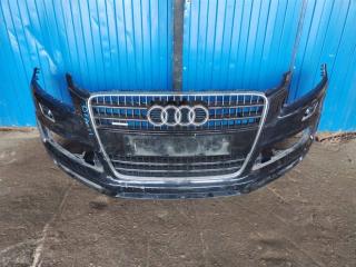 бампер передний Audi Q7 4L 2008, 3.0 л., TDi, дизель, АКПП, черный, внедорожник 5 дв., полный привод