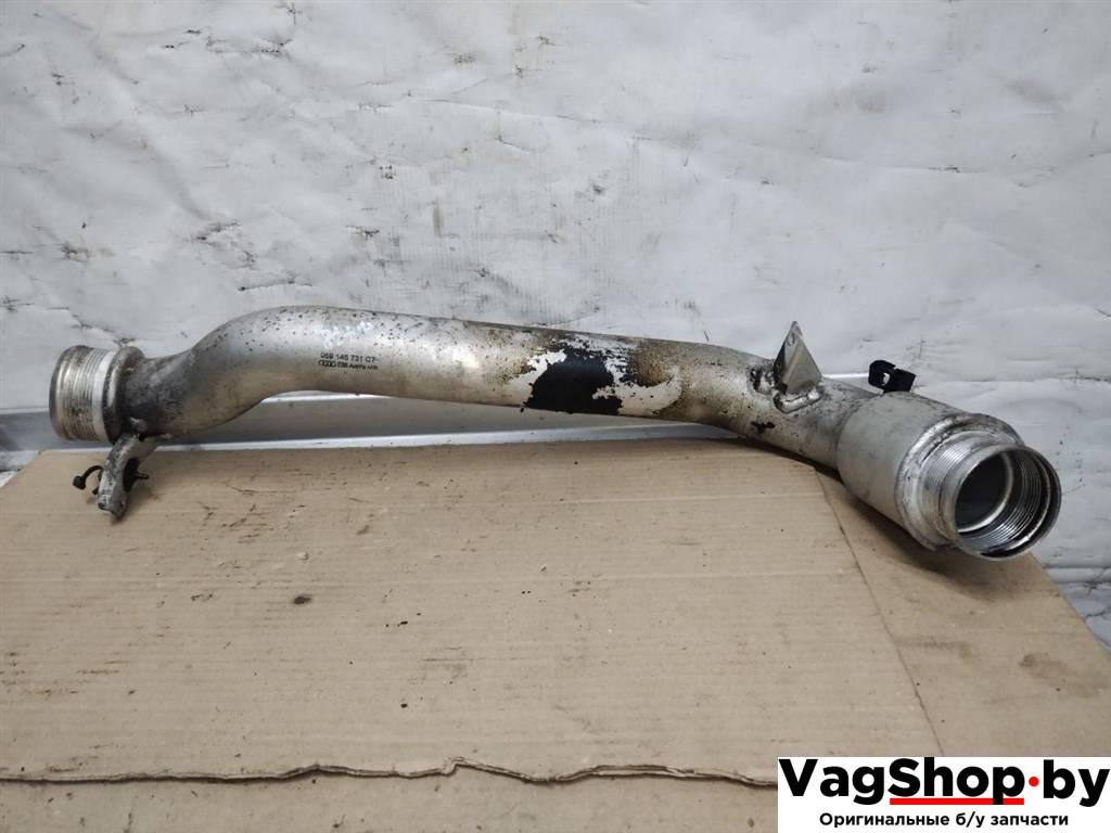 патрубок интеркулера Audi A8 D4/4H 2011, 3.0 л., TDi, CDT, дизель, АКПП, синий, седан, полный привод, 059145731CT - фото №1