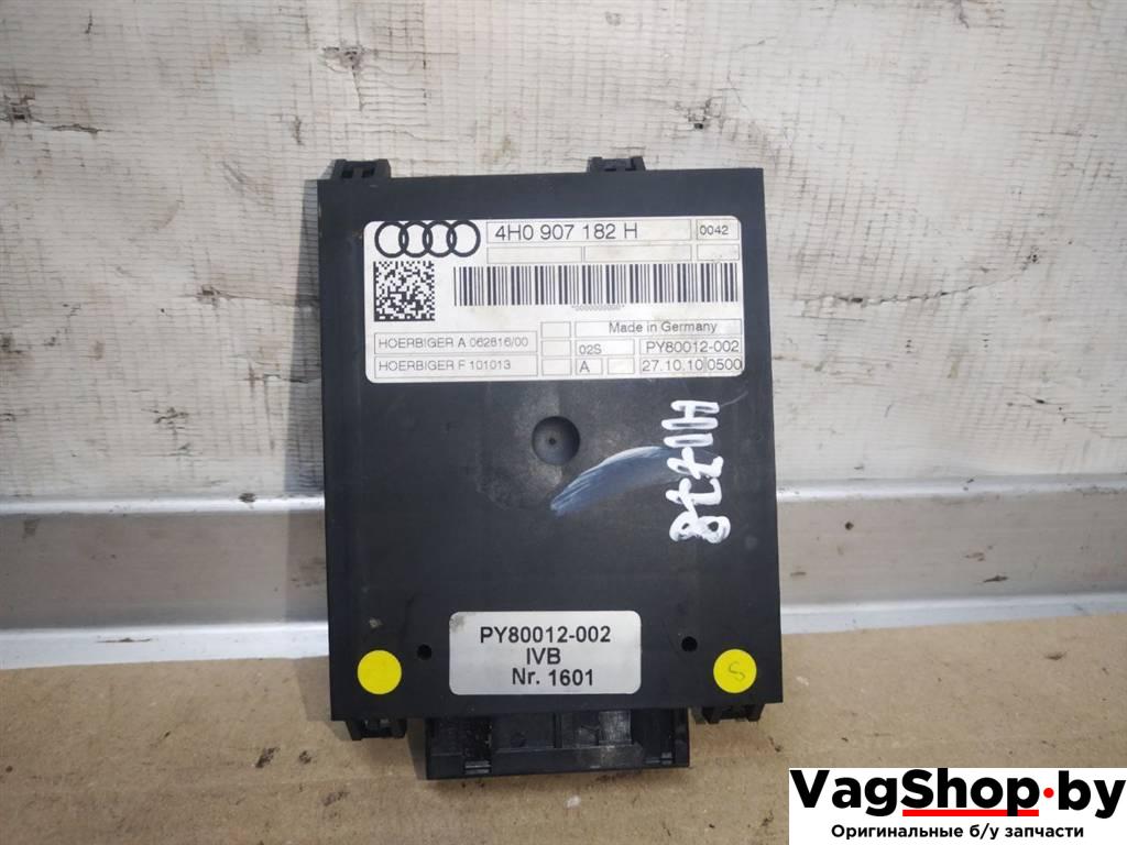 блок управления сиденьем Audi A8 D4/4H 2011, 3.0 л., TDi, CDT, дизель, АКПП, синий, седан, полный привод, 4H0907182H - фото №1
