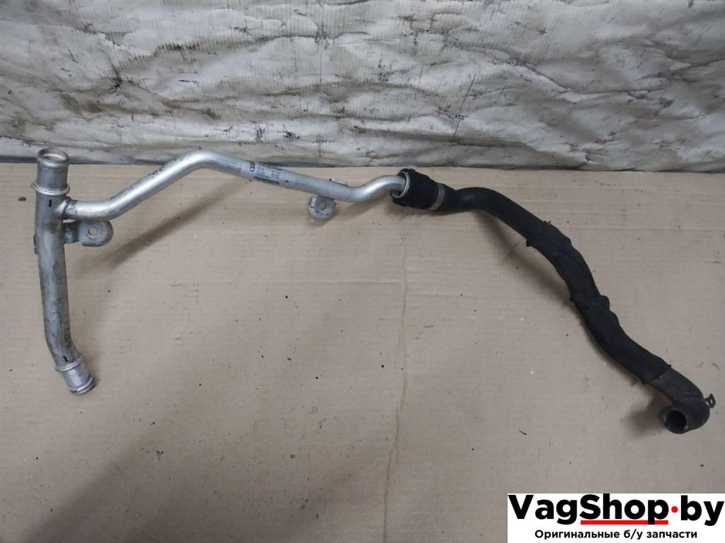 трубка охлаждающей жидкости Audi A8 D4/4H 2011, 3.0 л., TDi, CDT, дизель, АКПП, синий, седан, полный привод, 4H0121485AA - фото №1