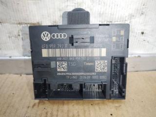 модуль управления двери Audi A6 Allroad Quattro C6 [рестайлинг] 2009, 3.0 л., TDi, CDY, дизель, АКПП, синий, универсал, полный привод, 4F0959792R, 8K0959792D