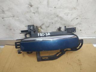 ручка наружная задняя правая Audi A6 4F/C6 2005, 3.0 л., TDi, BMK, дизель, АКПП, синий, седан, полный привод, 4F0837886