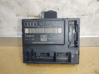 модуль управления двери Audi Q7 4L 2007, 3.0 л., TDi, BUG, дизель, АКПП, черный, внедорожник 5 дв., полный привод, 4L0959792B, 4L0910793B