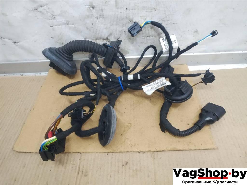 дверная проводка Audi Q7 4L 2007, 3.0 л., TDi, BUG, дизель, АКПП, черный, внедорожник 5 дв., полный привод, 4L0971693A, 4L0971687K - фото №1