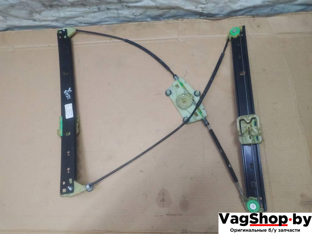 стеклоподъемник электрический передний левый Audi Q7 4L 2007, 3.0 л., TDi, BUG, дизель, АКПП, черный, внедорожник 5 дв., полный привод, 4L0837461E - фото №1