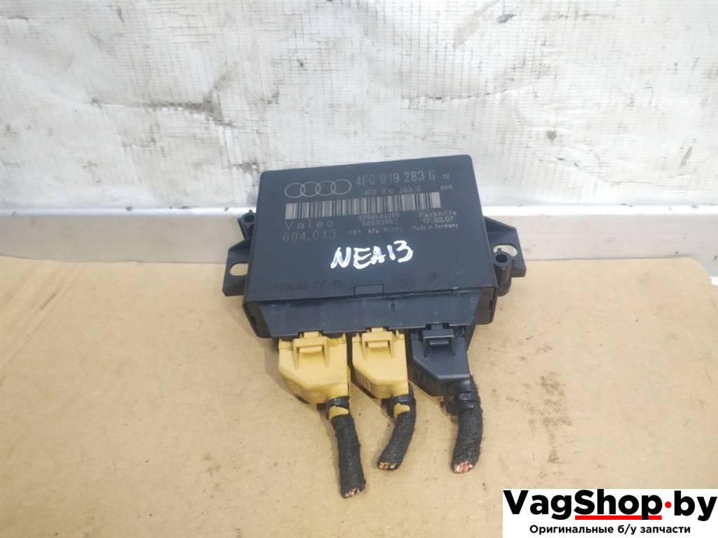 блок управления парктрониками Audi Q7 4L 2007, 3.0 л., TDi, BUG, дизель, АКПП, черный, внедорожник 5 дв., полный привод, 4F0919283G, 4F0910283G - фото №1