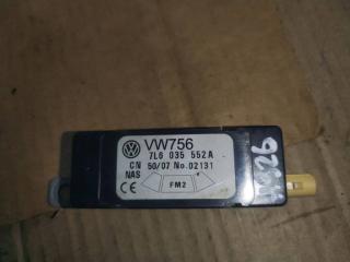 усилитель антенны Volkswagen Touareg 1 поколение [рестайлинг] 2009, 3.0 л., TDi, BKS, дизель, АКПП, серый, внедорожник 5 дв., полный привод, 7L6035552A