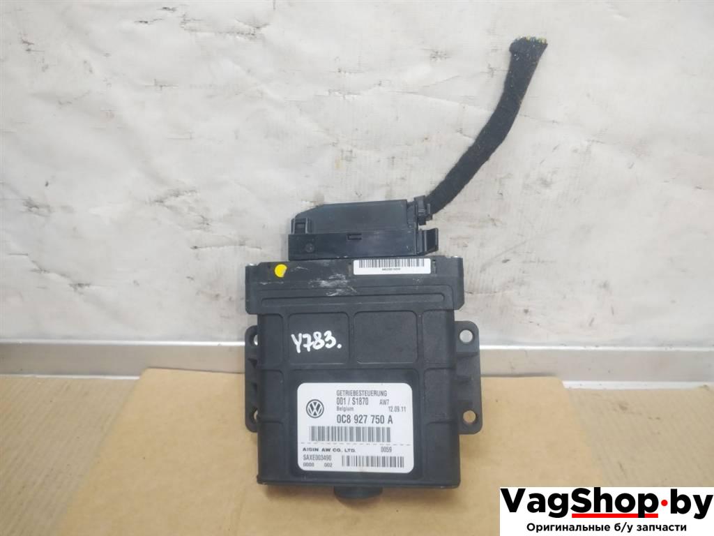 блок управления АКПП Volkswagen Touareg 2 поколение 2012, 3.6 л., FSI, CGR, бензин, АКПП, серебро, внедорожник 5 дв., полный привод, 0C8927750A, 1J0906380B - фото №1