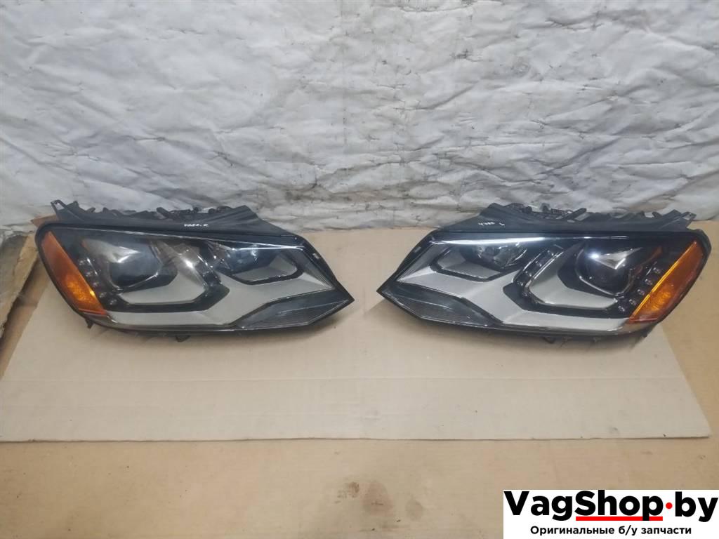 фара Volkswagen Touareg 2 поколение 2012, 3.6 л., FSI, CGR, бензин, АКПП, серебро, внедорожник 5 дв., полный привод, 7P1941752A, 8U0941329, 7P1941751A, 8K0941597C - фото №1